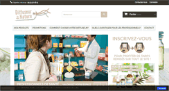 Desktop Screenshot of diffuseur-de-nature.com