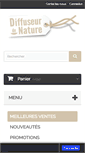 Mobile Screenshot of diffuseur-de-nature.com